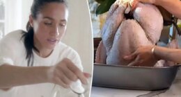 Meghan Markle roasted as ‘Salmonella Sussex’ for Thanksgiving turkey faux pas