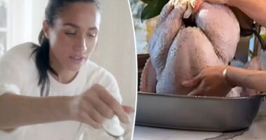 Meghan Markle roasted as ‘Salmonella Sussex’ for Thanksgiving turkey faux pas