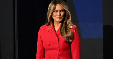 Melania Trump Confuses Turkey Pardon For Top Gun Audition In Unflattering Bomber Jacket