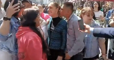 Mexico President Claudia Sheinbaum presses charges after street groping incident