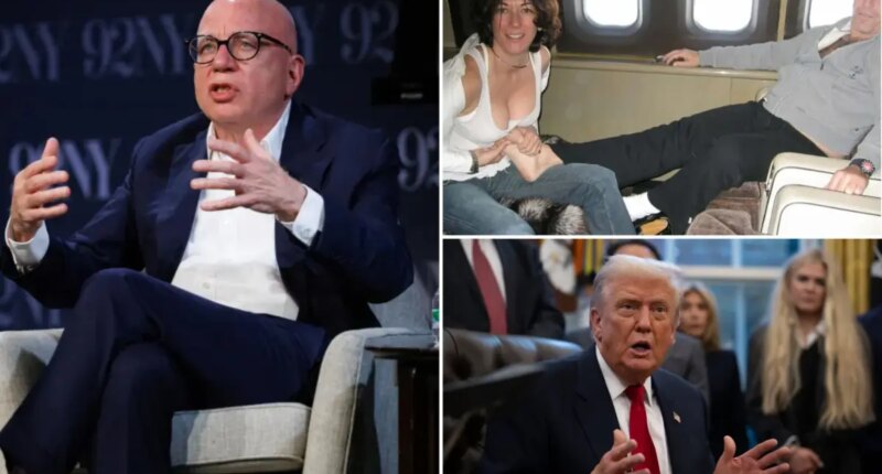 Michael Wolff told Jeffrey Epstein he could end Trump's 2016 campaign