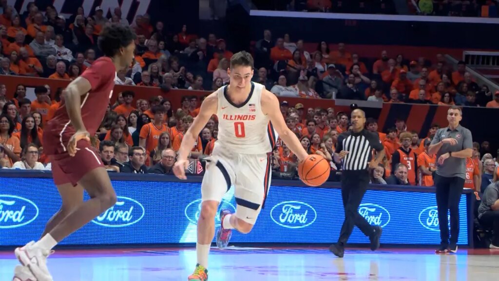 Mirkovic dominates box score in Illini win over Colgate