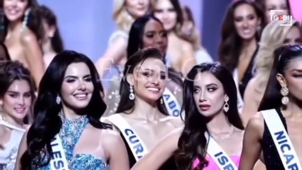 Miss Israel 'denies glaring at Miss Palestine' after clip goes viral