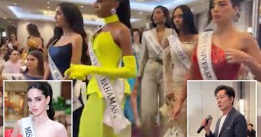 Miss Universe contestants walk out on executive Nawat Itsaragrisil after public berating of Miss Mexico Fátima Bosch