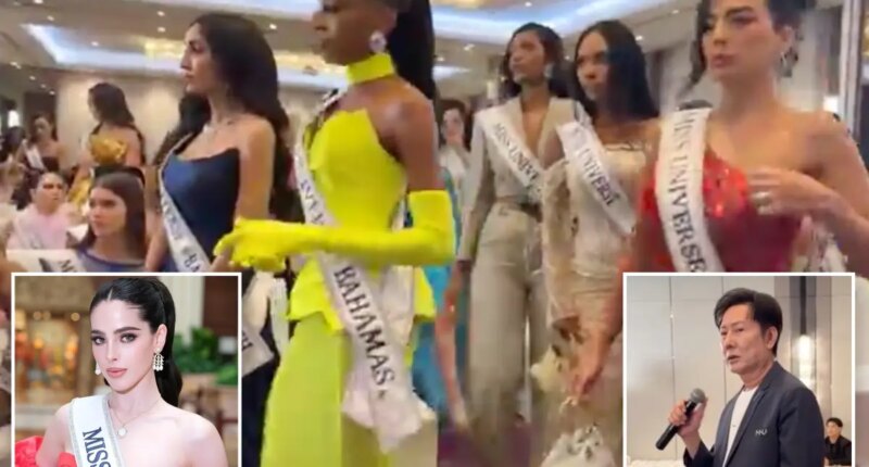 Miss Universe contestants walk out on executive Nawat Itsaragrisil after public berating of Miss Mexico Fátima Bosch