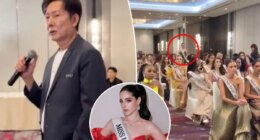 Miss Universe exec breaks down crying after apology for Miss Mexico exchange