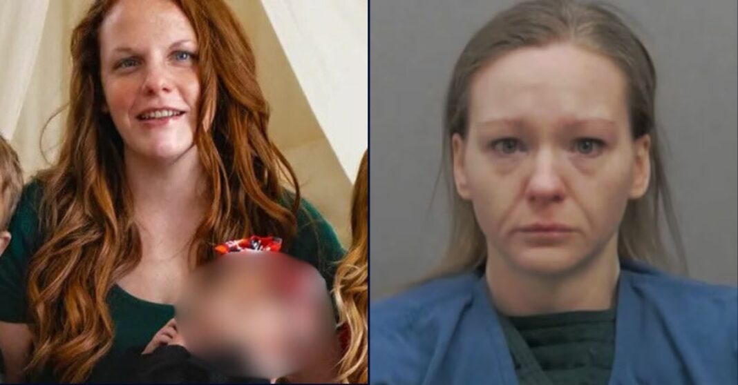 Woman found in bloody clothes after beating baby learns fate