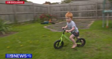 Three-year-old Kayce's parents were called to collect him just 40 minutes after he arrived at the centre on October 17.