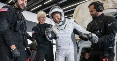 NASA astronaut's estranged wife pleads guilty to falsely alleging first crime committed in space