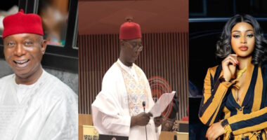 Ned Nwoko Spotted In National Assembly Amid Marital Crisis With Regina Daniels, Netizens React