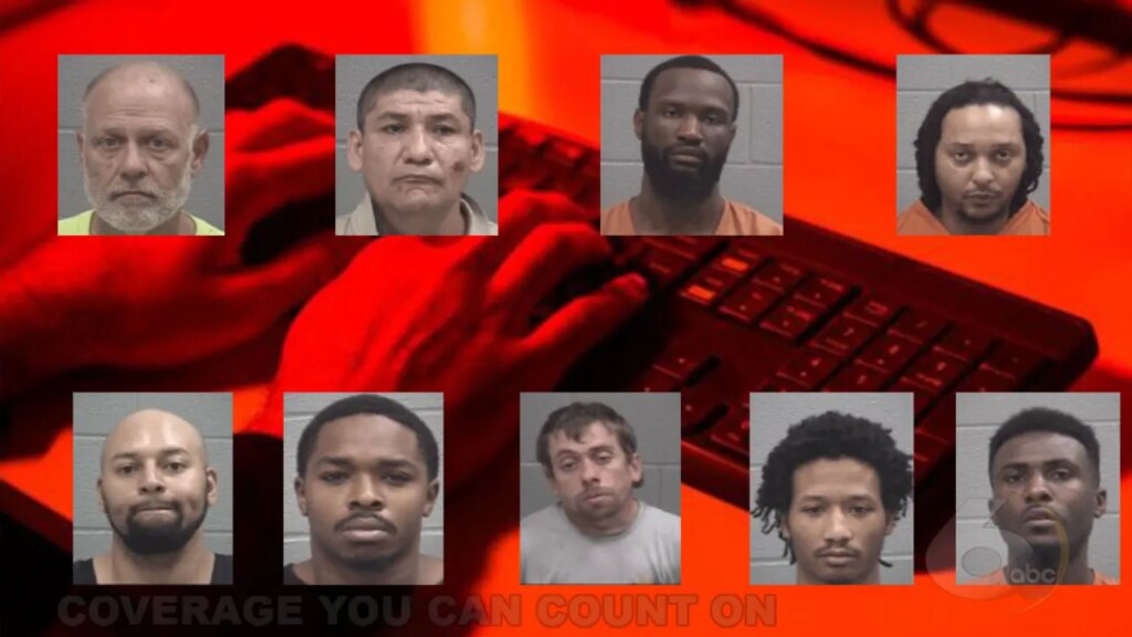 Operation Fowl Play: 9 arrested for Sexual Child Exploitation, 7 with firearms