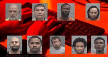 Operation Fowl Play: 9 arrested for Sexual Child Exploitation, 7 with firearms