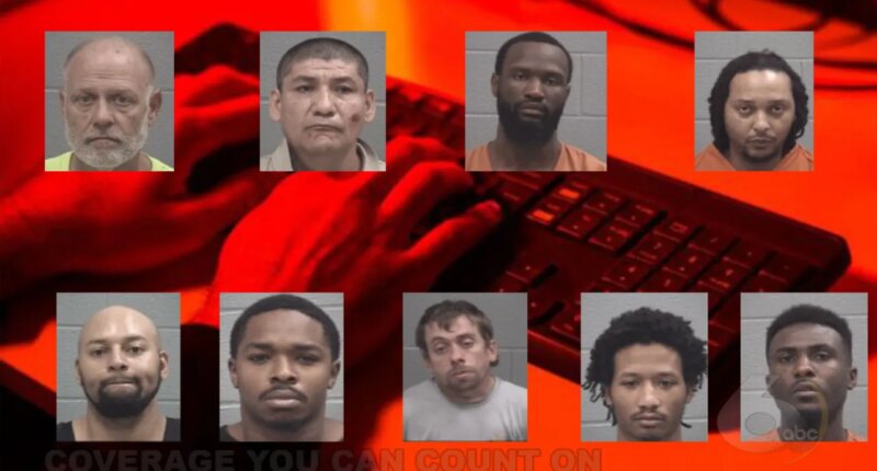 Operation Fowl Play: 9 arrested for Sexual Child Exploitation, 7 with firearms