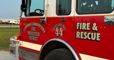 Over a dozen firefighters respond to field fire in Douglas Co.