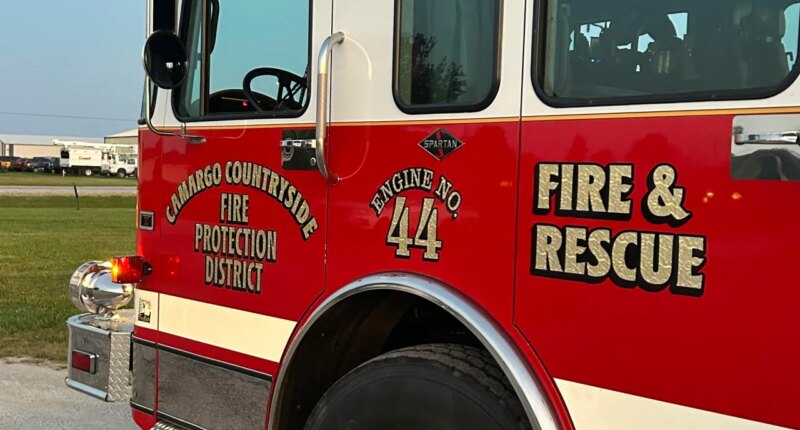 Over a dozen firefighters respond to field fire in Douglas Co.