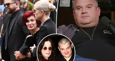 Ozzy Osbourne’s rarely seen son Louis reflects on rocker’s funeral