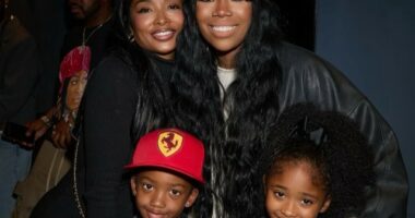 PRINCESS LOVE BRINGS HER KIDS TO SEE AUNTIE BRANDY PERFORM ON THE BOY IS MINE TOUR