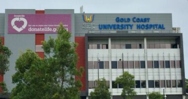 Pair on the run after Gold Coast teen stabbed on doorstep over 'debt'