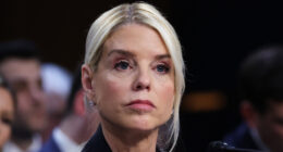 Pam Bondi's Lopsided Look Suggests She's Given Up On The Mar-A-Lago Face