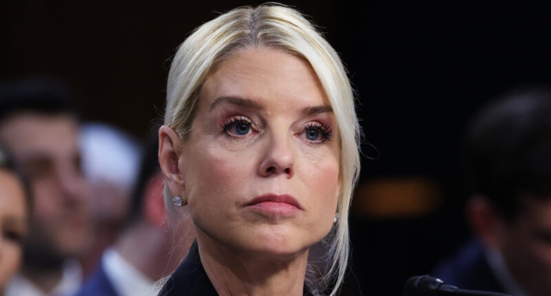 Pam Bondi's Lopsided Look Suggests She's Given Up On The Mar-A-Lago Face