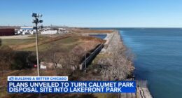 Plans unveiled to turn Calumet Park disposal site on Chicago's Southeast Side into lakefront park