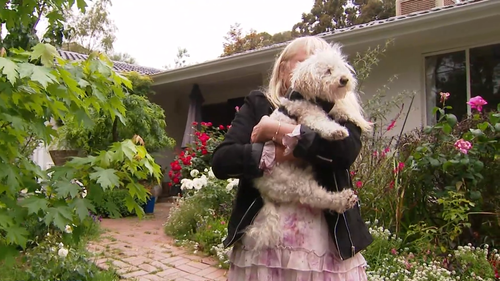 The 63-year-old's brave pet is now fighting for his own life.