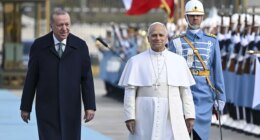 Pope Leo XIV opens first foreign trip in Turkey with a visit to Christianity’s early heartlands