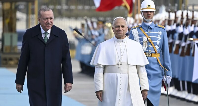 Pope Leo XIV opens first foreign trip in Turkey with a visit to Christianity’s early heartlands