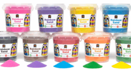 A range of brightly coloured children's sand products have been recalled due to asbestos fears.
