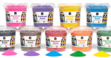 A range of brightly coloured children's sand products have been recalled due to asbestos fears.