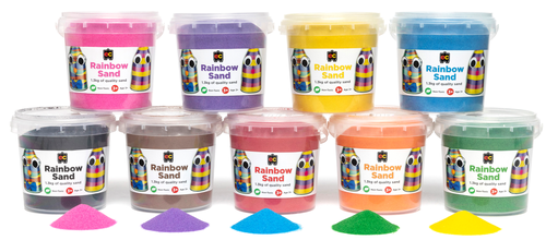 A range of brightly coloured children's sand products have been recalled due to asbestos fears.