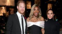 Prince Harry and Meghan Markle pictured at glitzy celeb gala as royals mark Remembrance