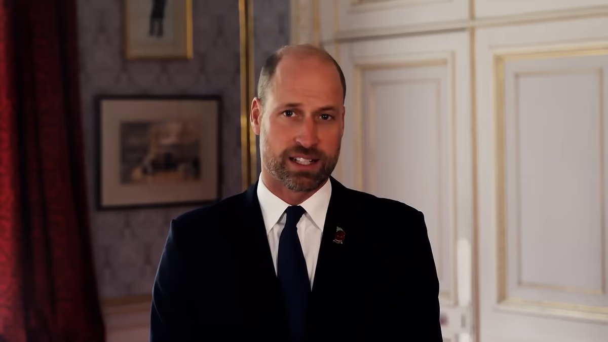 Prince William appears to give a sneak peek of Forest Lodge