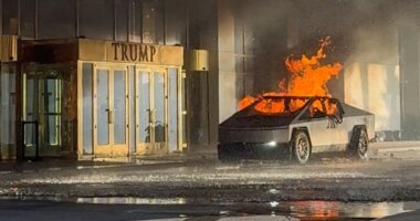 Questions grow about soldier’s Tesla Cybertruck attack at Trump Las Vegas hotel