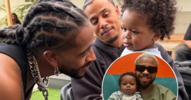 RAZ-B CELEBRATES SON VERSAI’S FIRST BIRTHDAY WITH OMARION AND LIL FIZZ