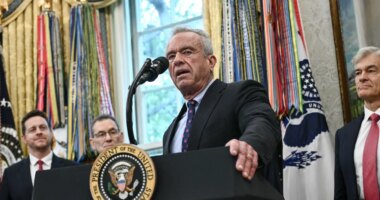 RFK Jr. Under Fire After Changing Photo With McDonald's for Thanksgiving Food