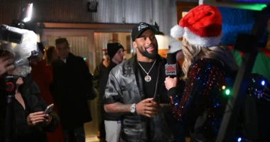 Ray Davis Is All Smiles at Premiere of Hallmark's New Buffalo Bills Christmas Movie