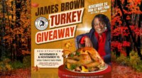Register for free turkey with James Brown Family Foundation