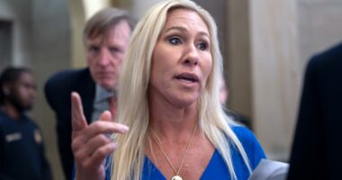 Rep. Marjorie Taylor Greene of Georgia, former Trump loyalist, says she is resigning from Congress