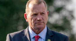 FILE - Rep. Troy Nehls, R-Texas, attends a news conference on Capitol Hill, Feb. 1, 2023, in Washington. (AP Photo/Jess Rapfogel, File)