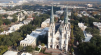 Restoration complete for Savannah’s Cathedral spires