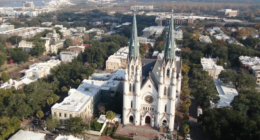 Restoration complete for Savannah’s Cathedral spires
