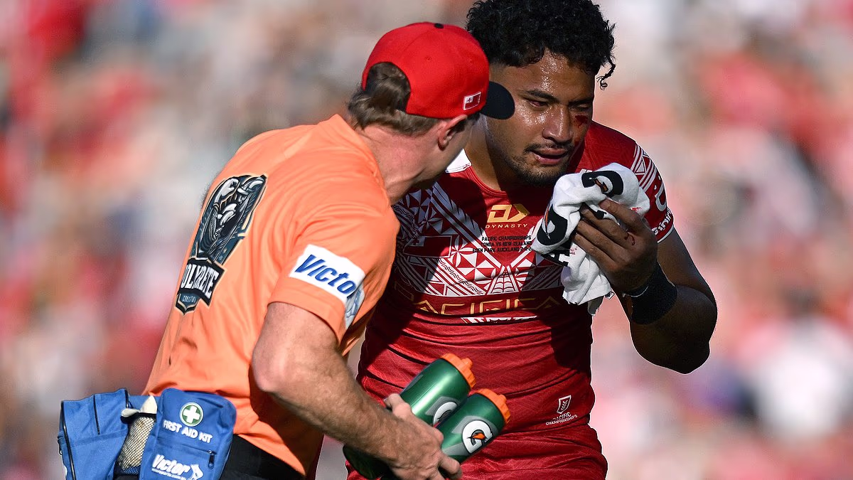 Revealing update on NRL star who had to have brain surgery after devastating series of head knocks as his loved ones continue their bedside vigil
