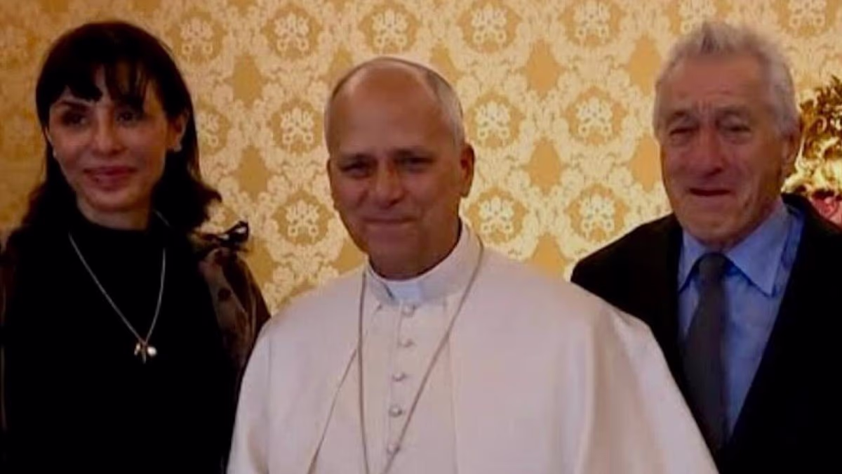Robert DeNiro's daughter meets with Pope Leo and breaks silence