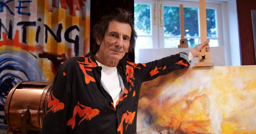 Ronnie Wood: 'I love British artist so much I bought the house he died in'
