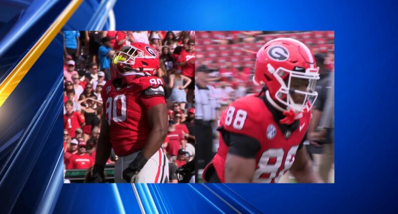 Savannah natives make plays in final UGA home game