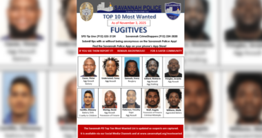 Savannah police updates Top 10 Most Wanted list