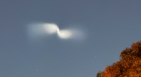 Saw a strange light in the sky on Tuesday? Here's what caused it