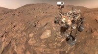 FILE - This image provided by NASA, shows a selfie of their Perseverance Mars rover, on July 23, 2024. The image is made up of 62 individual images that were stitched together. (NASA via AP, file)