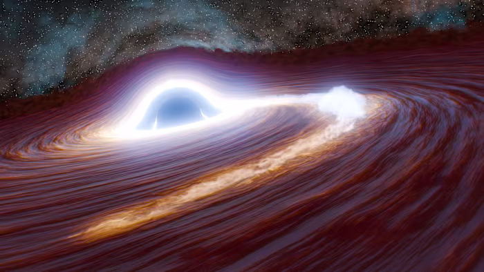 Scientists spot the brightest flare yet from a supermassive black hole